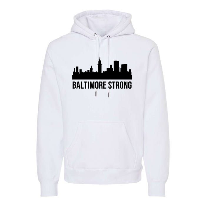 Baltimore Strong Pray For Baltimore Francis Scott Key Premium Hoodie