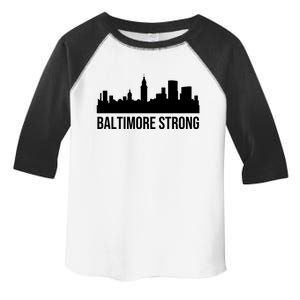 Baltimore Strong Pray For Baltimore Francis Scott Key Toddler Fine Jersey T-Shirt