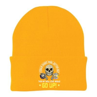 Billiards Skull Pool Snooker Billiard Ball Table Nineball Knit Cap Winter Beanie