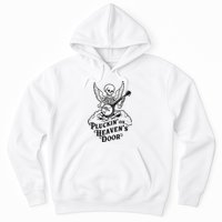 Banjo Skeleton Pluckin On Heavens Door Country Bluegrass Hoodie