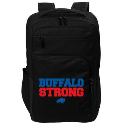 Buffalo Strong Pray For Buffalo Community Strength Impact Tech Backpack