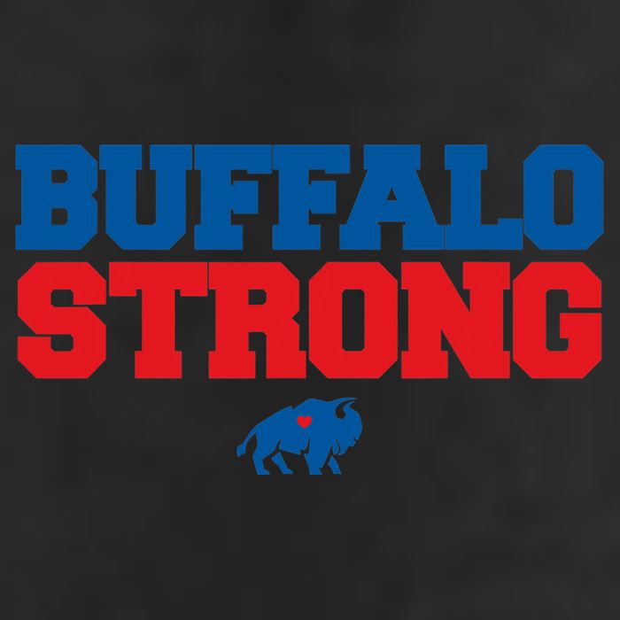 Buffalo Strong Pray For Buffalo Community Strength Adult Drive Performance Visor