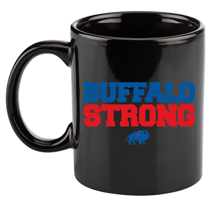 Buffalo Strong Pray For Buffalo Community Strength 11oz C Handle Ceramic Mug