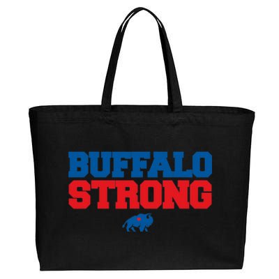 Buffalo Strong Pray For Buffalo Community Strength Cotton Canvas Jumbo Tote