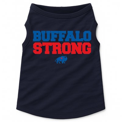 Buffalo Strong Pray For Buffalo Community Strength Doggie Tank