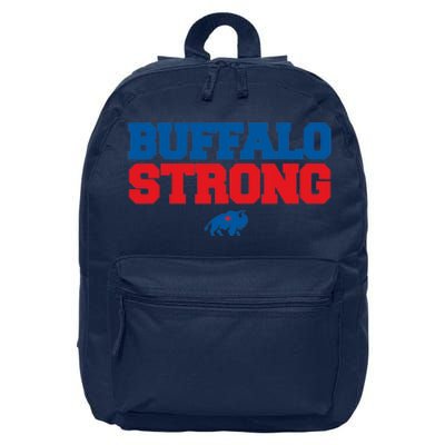 Buffalo Strong Pray For Buffalo Community Strength 16 in Basic Backpack