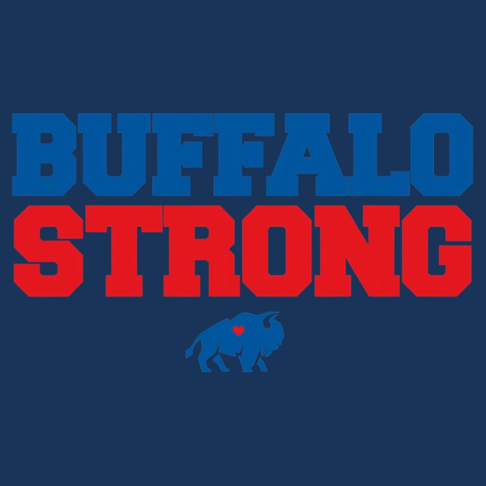 Buffalo Strong Pray For Buffalo Community Strength 16 in Basic Backpack