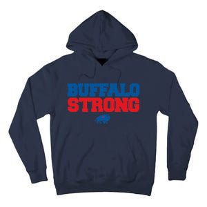 Buffalo Strong Pray For Buffalo Community Strength Tall Hoodie