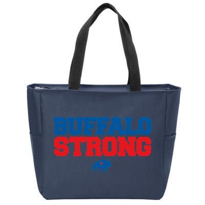 Buffalo Strong Pray For Buffalo Community Strength Zip Tote Bag