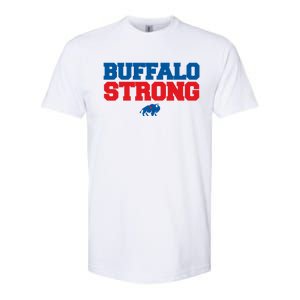 Buffalo Strong Pray For Buffalo Community Strength Softstyle CVC T-Shirt