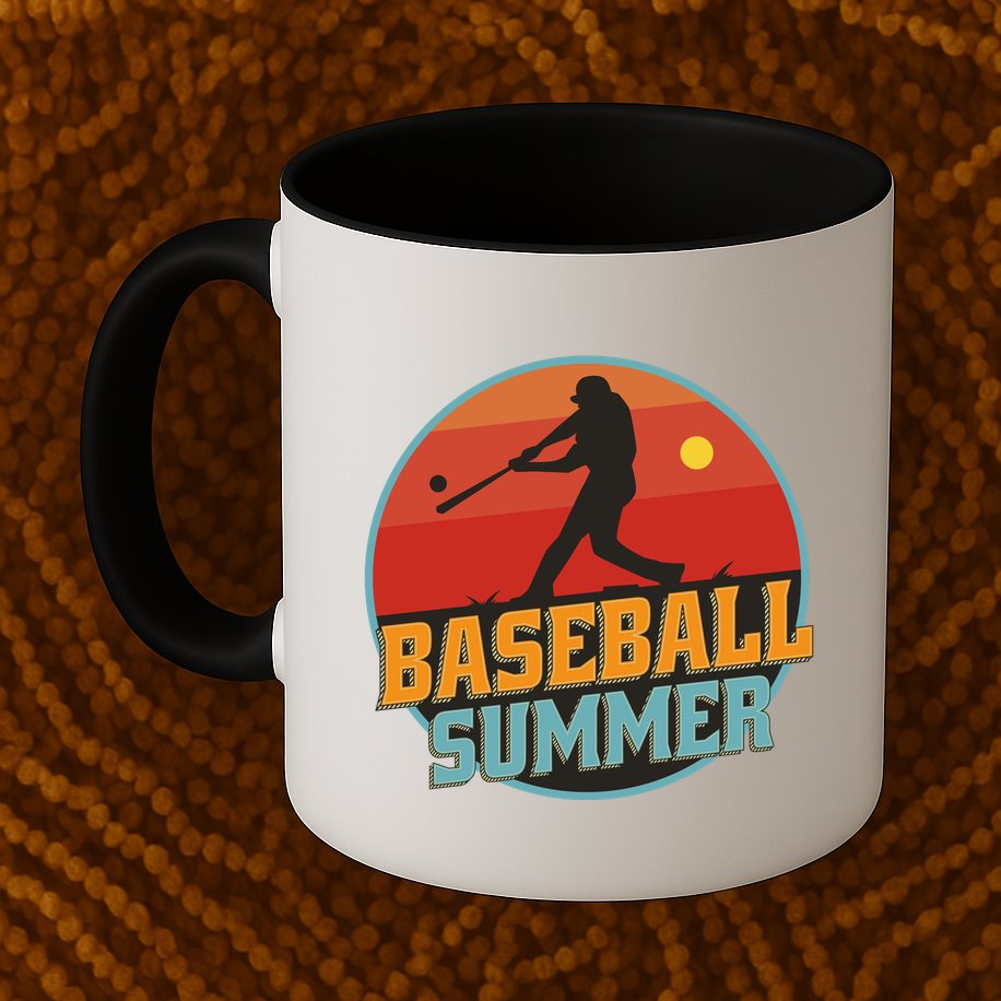 Baseball Summer Player Mug