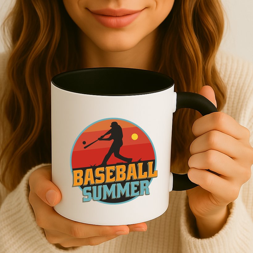 Baseball Summer Player Mug