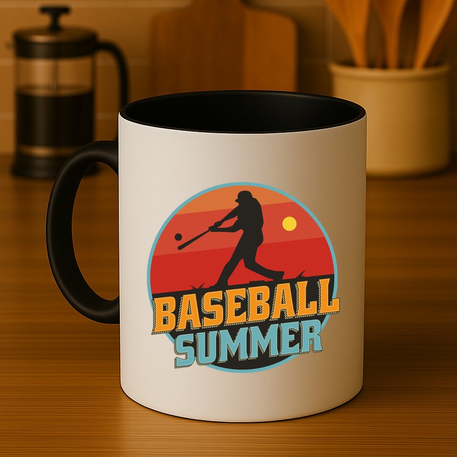 Baseball Summer Player Mug