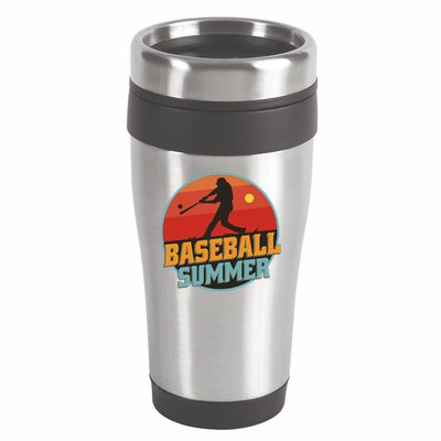 Baseball Summer Player 16oz Travel Tumbler