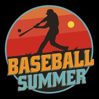 Baseball Summer Player Tie-Dye T-Shirt