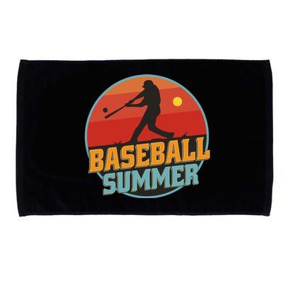 Baseball Summer Player Microfiber Hand Towel