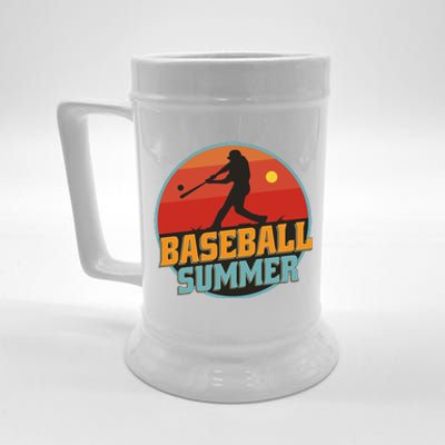 Baseball Summer Player Beer Stein