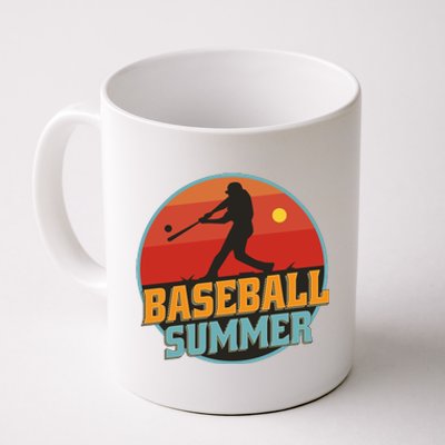 Baseball Summer Player Coffee Mug