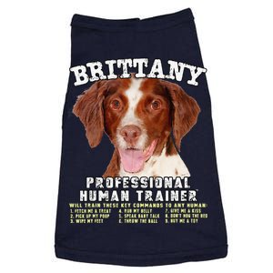 Brittany Spaniel Professional Human Trainer Cute Dog Doggie Tank