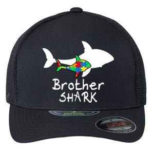 Brother Shark Puzzle Piece Cool Autism Awareness Gift Flexfit Unipanel Trucker Cap