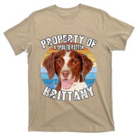 Brittany Spaniel Property Of Cute Dog T-Shirt