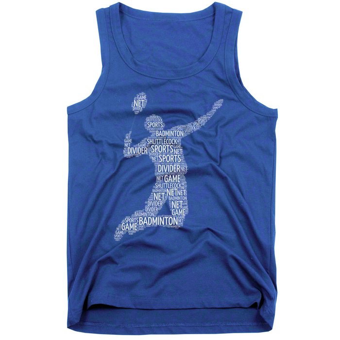 Badminton Shuttlecock Player Meaningful Gift Tank Top