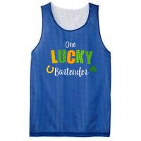 Bartender St Patricks' Day Cute Bartending Irish Pub Cool Gift Mesh Reversible Basketball Jersey Tank