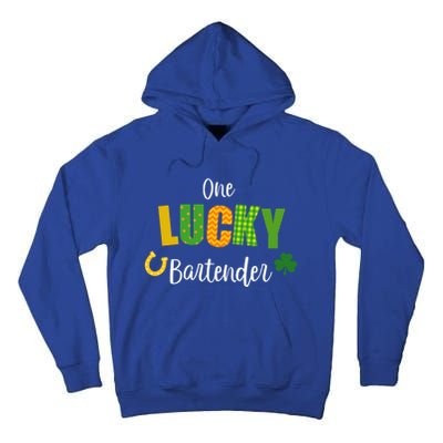 Bartender St Patricks' Day Cute Bartending Irish Pub Cool Gift Tall Hoodie