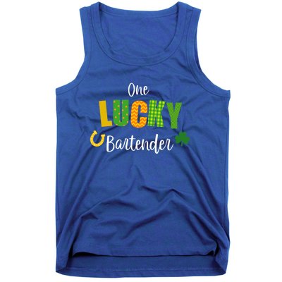 Bartender St Patricks' Day Cute Bartending Irish Pub Cool Gift Tank Top