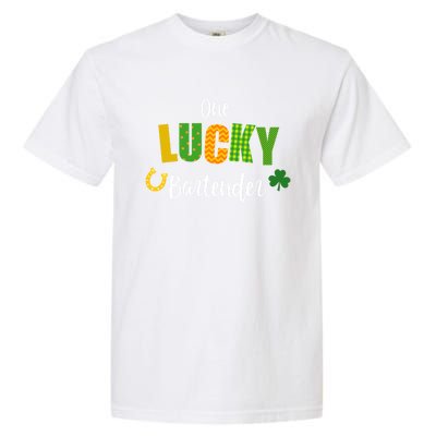 Bartender St Patricks' Day Cute Bartending Irish Pub Cool Gift Garment-Dyed Heavyweight T-Shirt