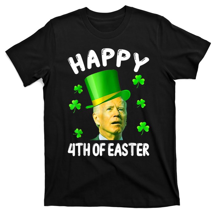 Biden St Patricks Day Funny Happy 4th Of Easter T-Shirt