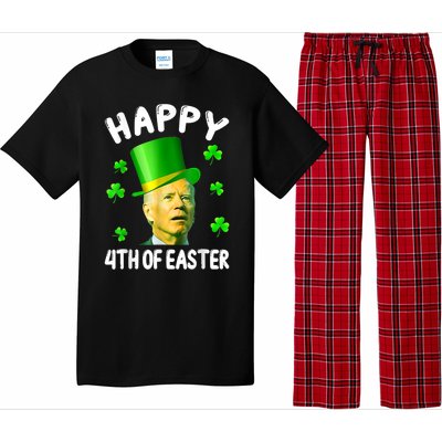 Biden St Patricks Day Funny Happy 4th Of Easter Pajama Set