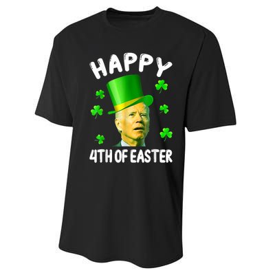 Biden St Patricks Day Funny Happy 4th Of Easter Performance Sprint T-Shirt