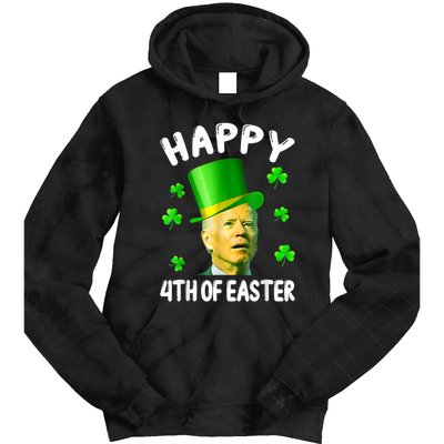 Biden St Patricks Day Funny Happy 4th Of Easter Tie Dye Hoodie