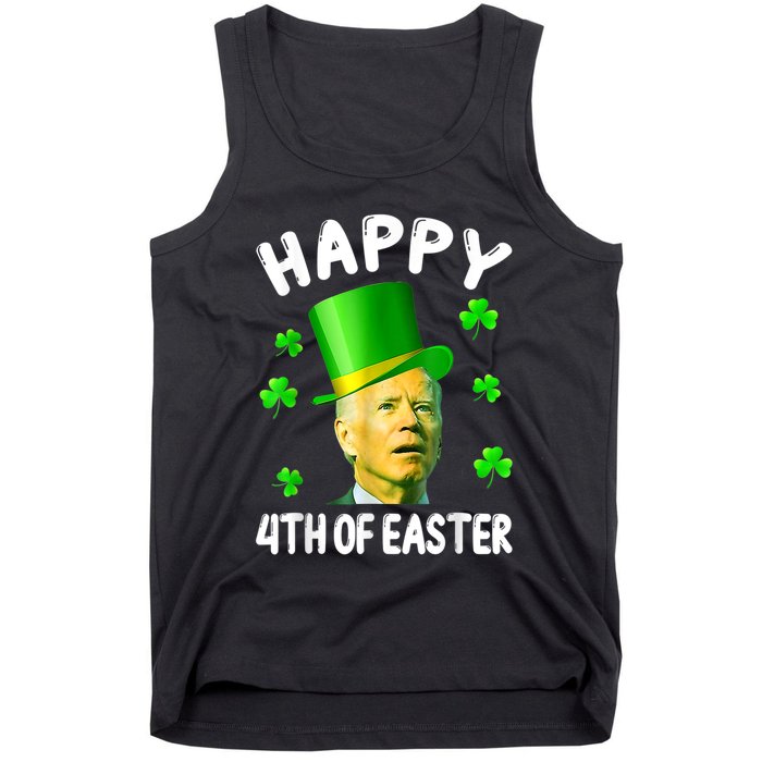 Biden St Patricks Day Funny Happy 4th Of Easter Tank Top