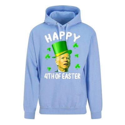 Biden St Patricks Day Funny Happy 4th Of Easter Unisex Surf Hoodie