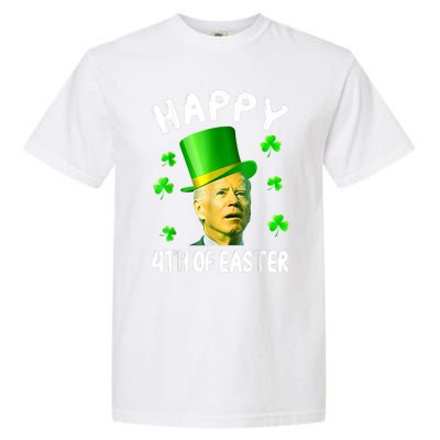 Biden St Patricks Day Funny Happy 4th Of Easter Garment-Dyed Heavyweight T-Shirt