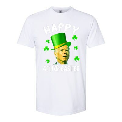 Biden St Patricks Day Funny Happy 4th Of Easter Softstyle CVC T-Shirt