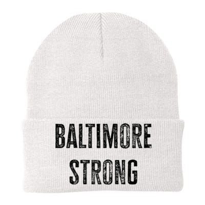 Baltimore Strong Pray For Baltimore Bridge Raglan Baseball Knit Cap Winter Beanie