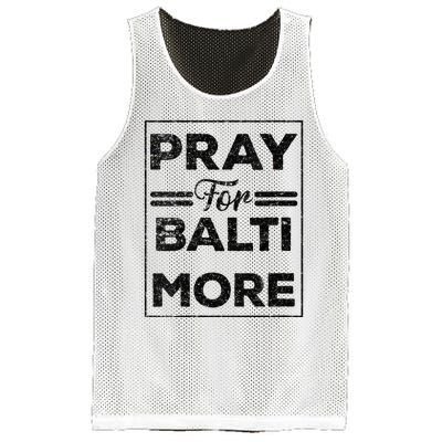 Baltimore Strong Pray For Baltimore Praying For Baltimore Mesh Reversible Basketball Jersey Tank