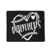 Baseball Softball Panther School Sports Fan Team Spirit Mousepad