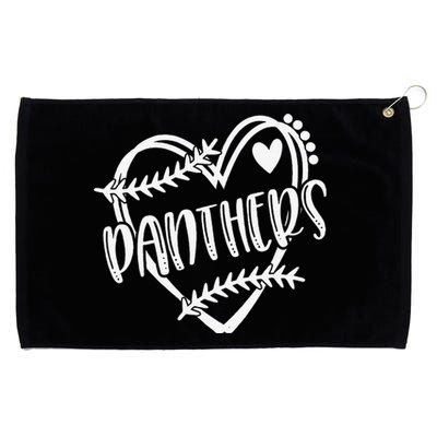 Baseball Softball Panther School Sports Fan Team Spirit Grommeted Golf Towel