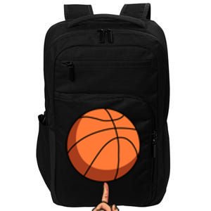 Basketball Sport Player Great Gift Hoops Streetball Baller Basketball Gift Impact Tech Backpack