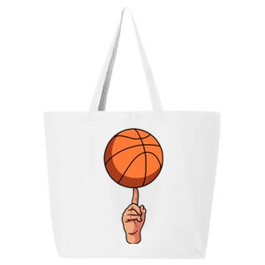 Basketball Sport Player Great Gift Hoops Streetball Baller Basketball Gift 25L Jumbo Tote