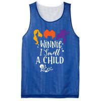 Baby Skeleton Pregnancy Halloween Winnie I Smell A Gift Mesh Reversible Basketball Jersey Tank