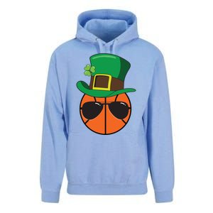 Basketball St Patricks Day Ball Luck Leprechaun Hat Gift Unisex Surf Hoodie