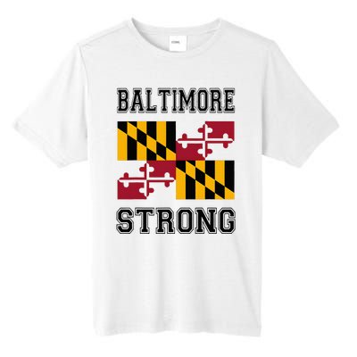 Baltimore Strong Patapsco River Baltimore Tall Fusion ChromaSoft Performance T-Shirt