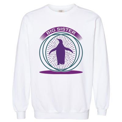 Big Sister Penguin Garment-Dyed Sweatshirt