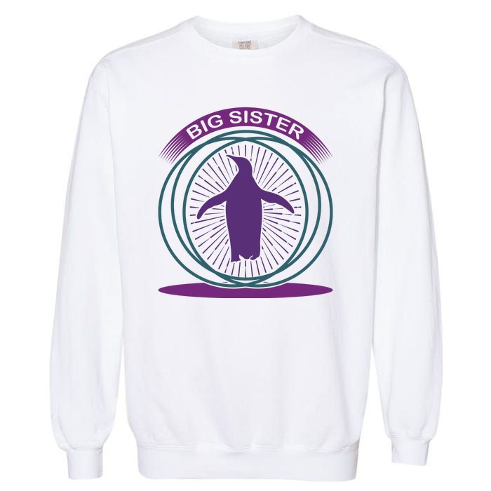 Big Sister Penguin Garment-Dyed Sweatshirt