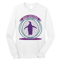 Big Sister Penguin Long Sleeve Shirt